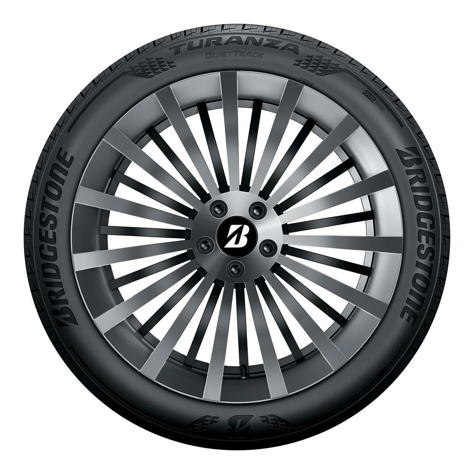 Bridgestone Turanza Quiettrack All-Season 225/45R17 91V Passenger Tire