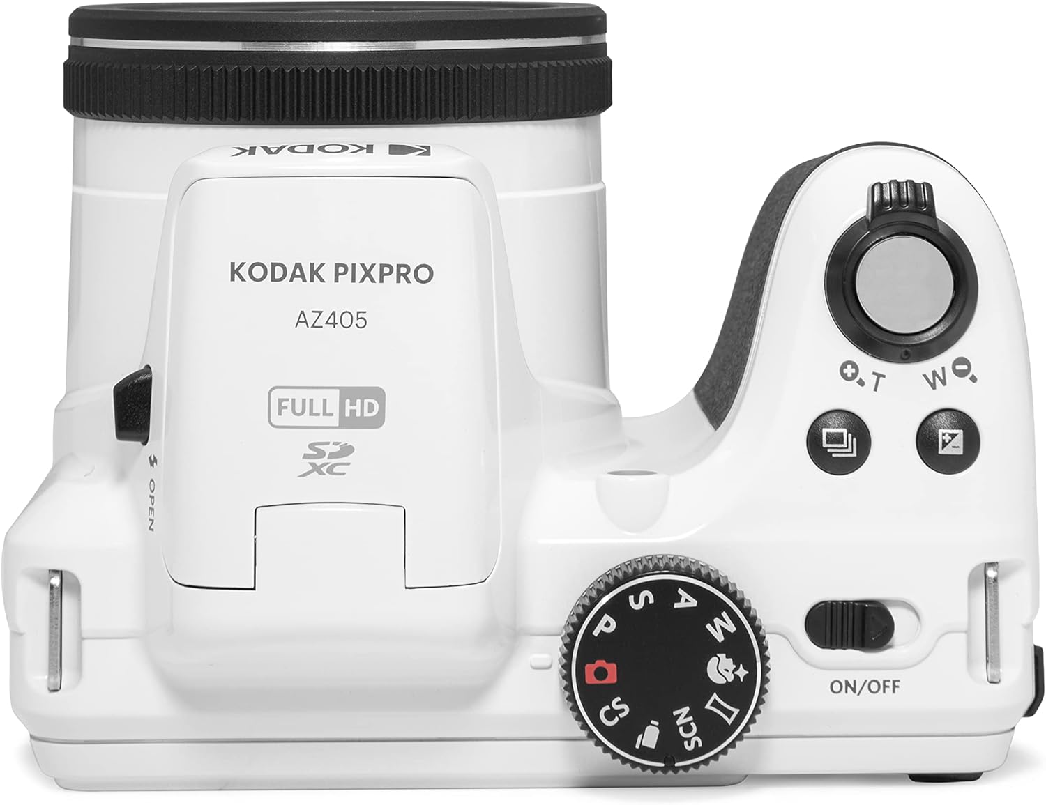 Kodak PIXPRO AZ405-WH 20MP Digital Camera 40X Optical Zoom 24mm Wide Angle Lens Optical Image Stabilization 1080P Full HD Video 3