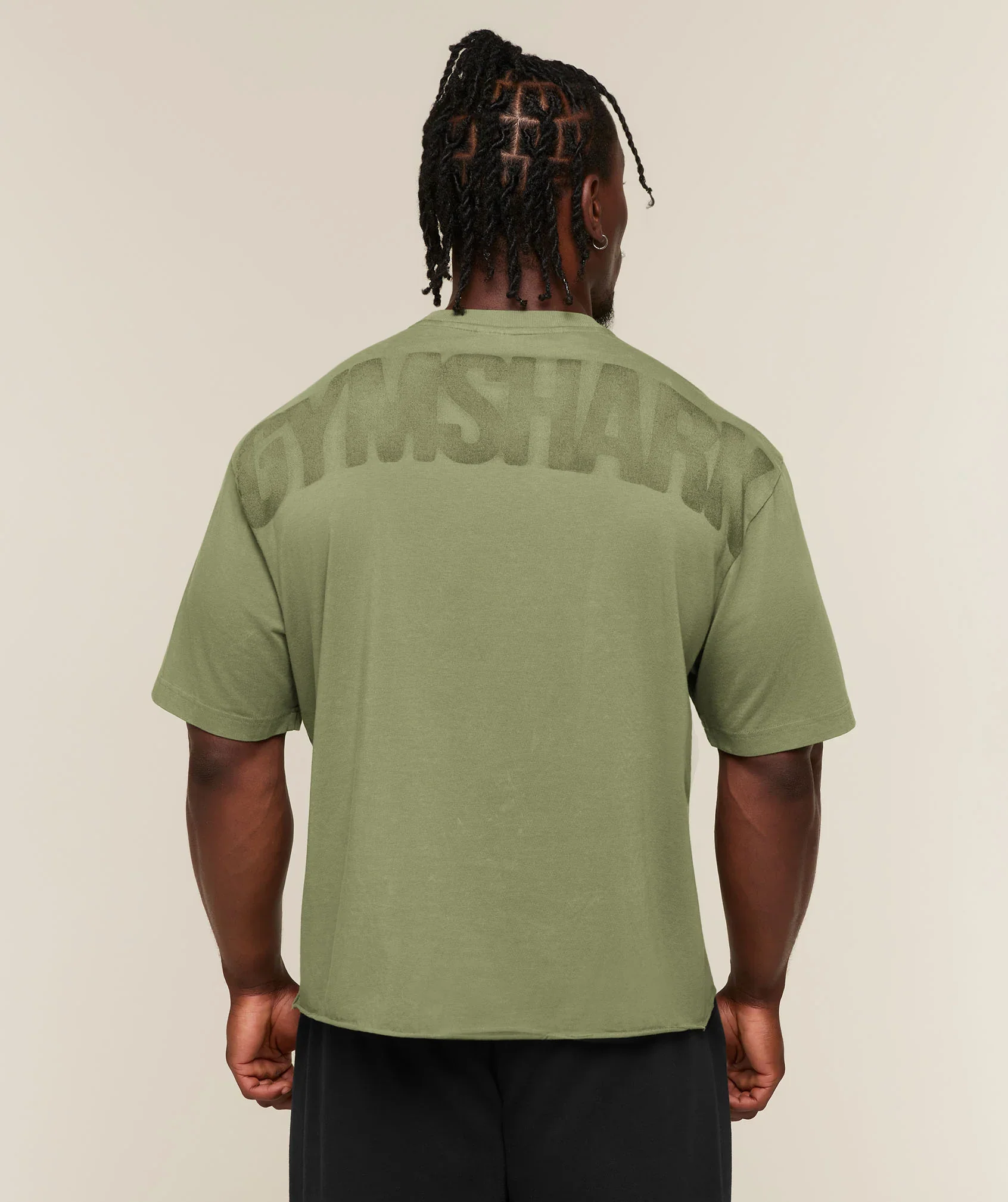 Power Washed Oversized T-Shirt - Grounded Green/Wash