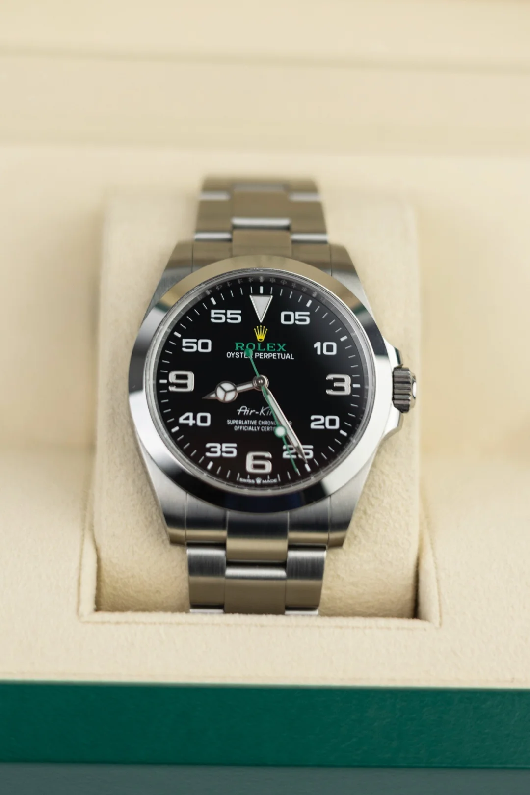 ROLEXロレックスの機械式時計 エアキング 40MM時計