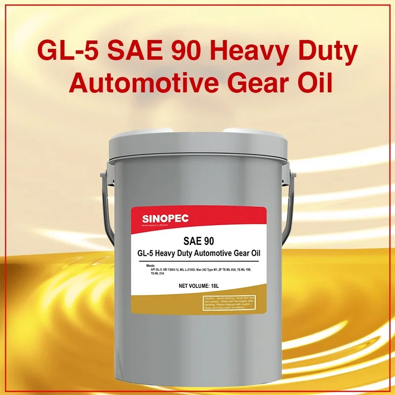 GL-5 SAE 90 Heavy Duty Automotive Gear Oil 5 Gallon Pail (18L 4.75 GAL) - Image 2
