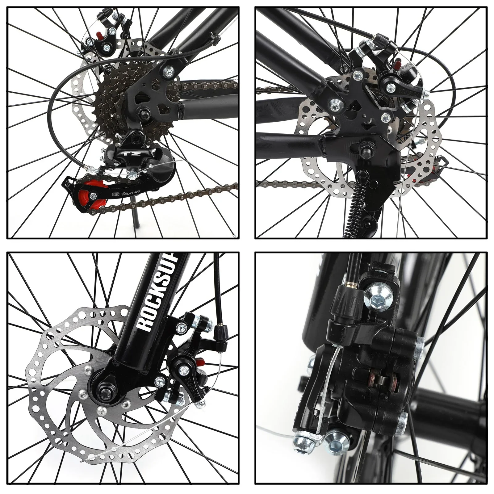 Mad Hornets Amin Men Women 26-Inch Mountain Bikes