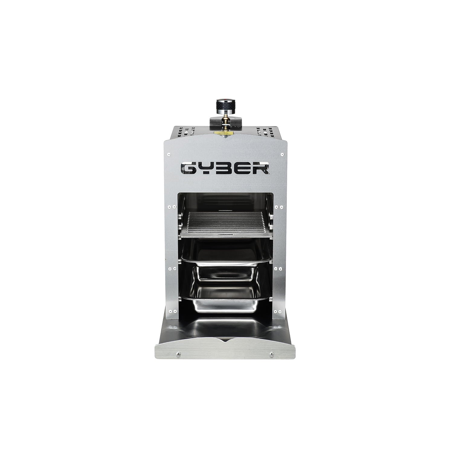 Gas Infrared Grill (Propane) Single. Vertical Cooking and Outdoor Grilling | BBQ Chicken. Steak. Fish. Vegetables | Fast. Efficient Heating Element | Stainless Steel