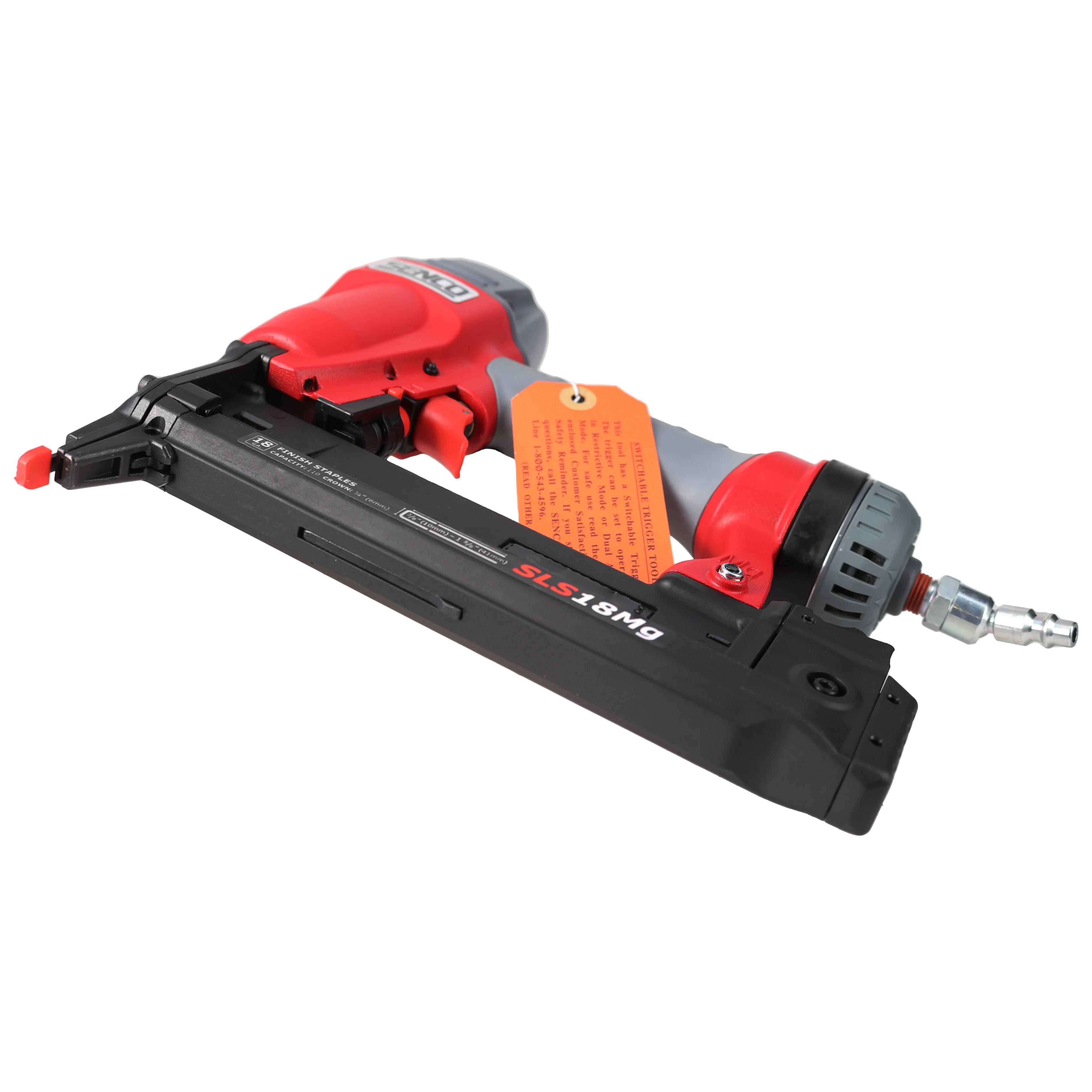 1W0021N SLS18MG 1-1/2 in 18 Gauge 1/4 in Crown Pneumatic Finish Stapler - Image 4