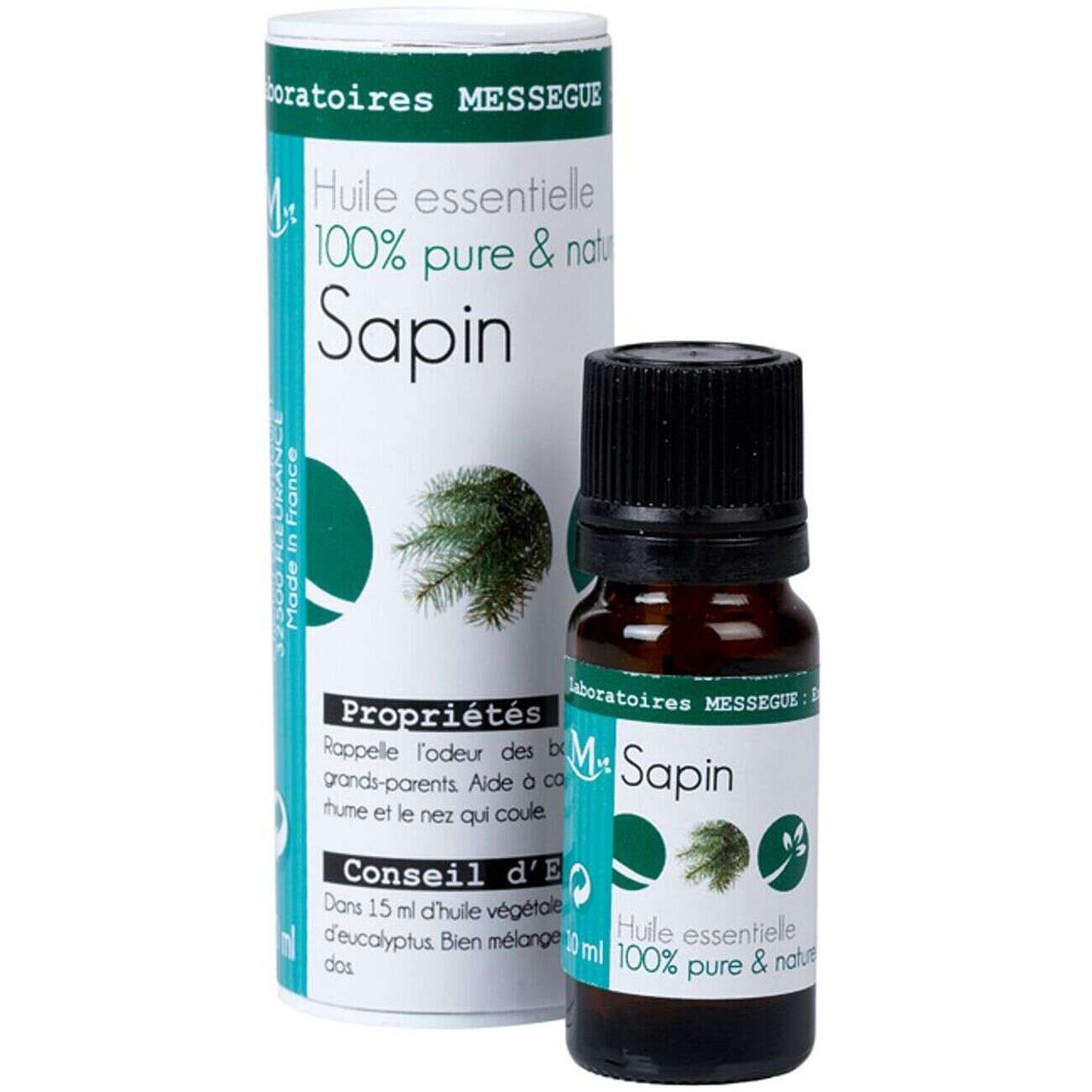 Huile essentielle de sapin Mességué Pin de Sibérie 10ml