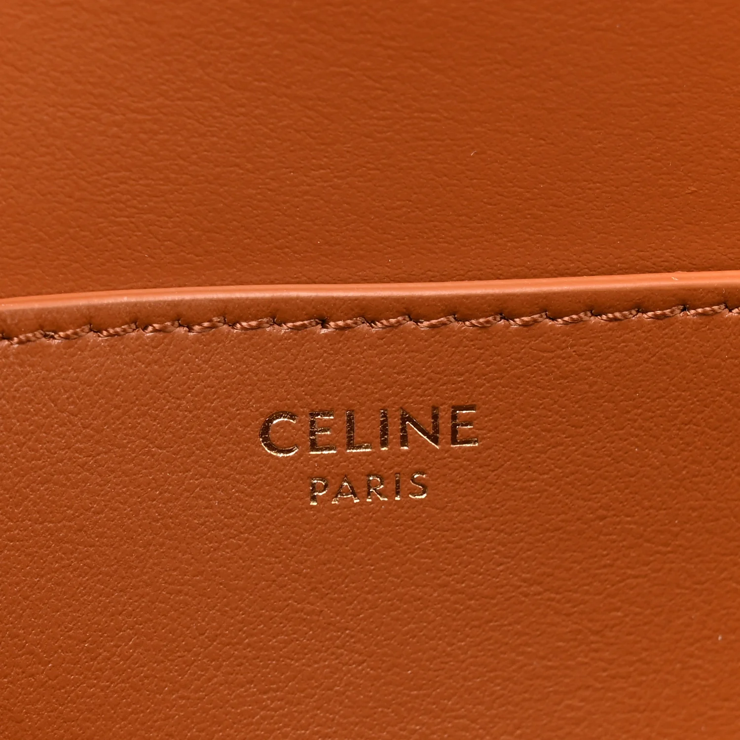Smooth Calfskin Tabou Clutch On Strap Tan