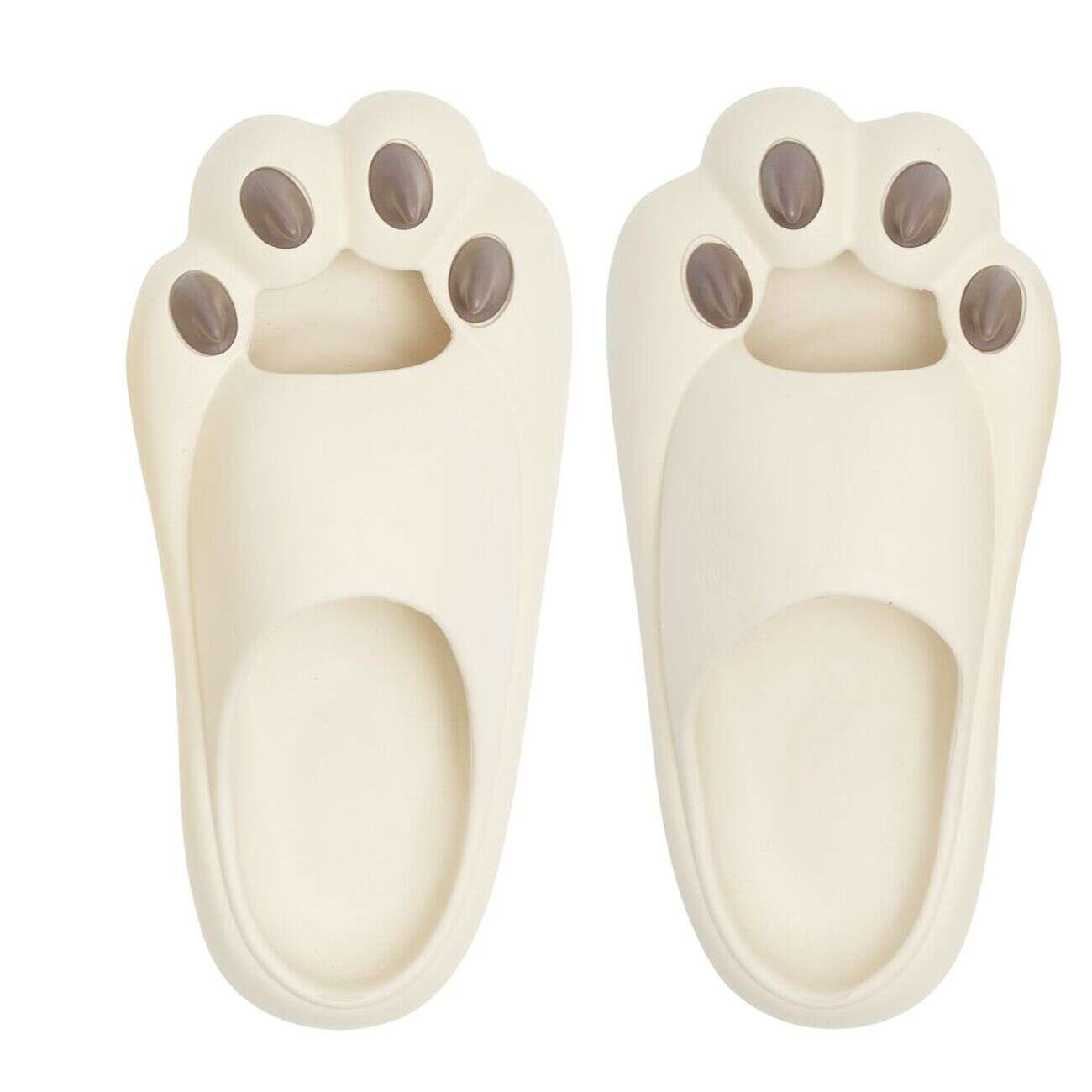 Chaussons griffe caoutchouc beige 38/39