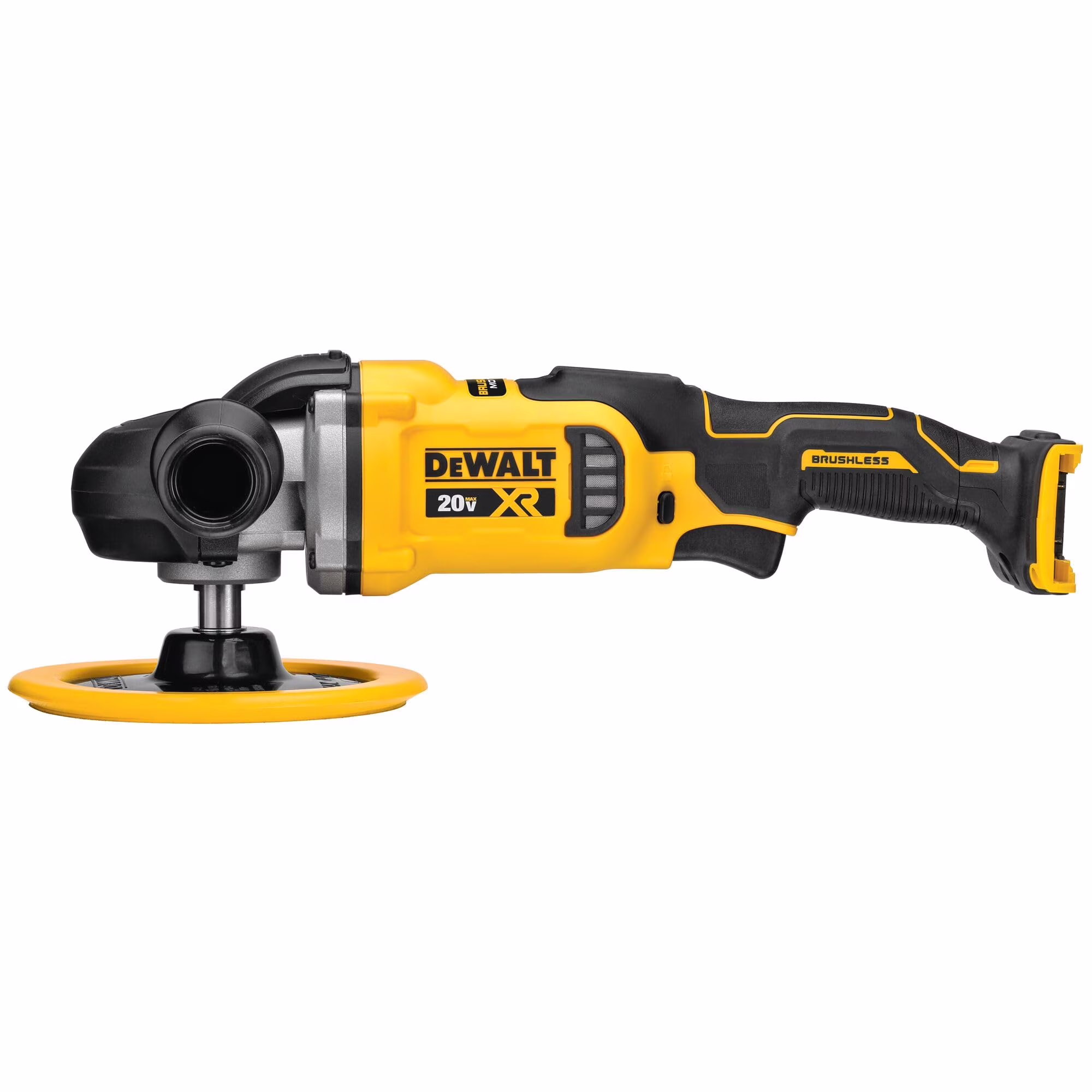 20V MAX* XR Cordless Polisher, Rotary, Variable Speed, 7-Inch, 180 mm, Tool Only (DCM849B) C30
