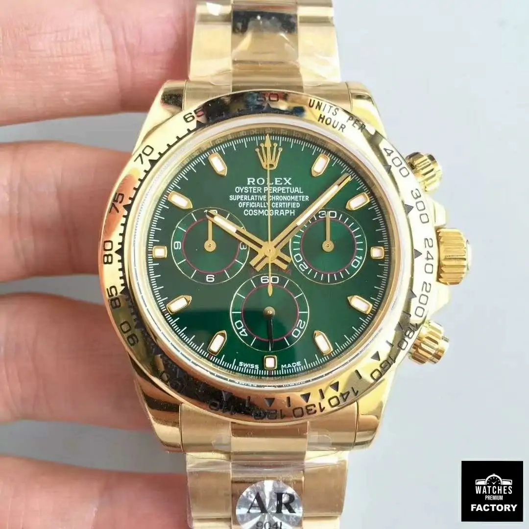 Rolex Daytona Cosmograph 116508 AR Factory Green Dial