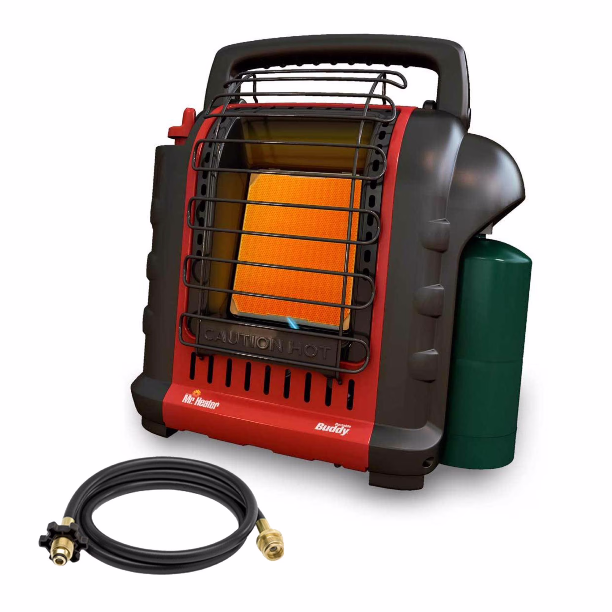 F232000 Portable Buddy Heater with 10-Feet Propane Hose Assembly
