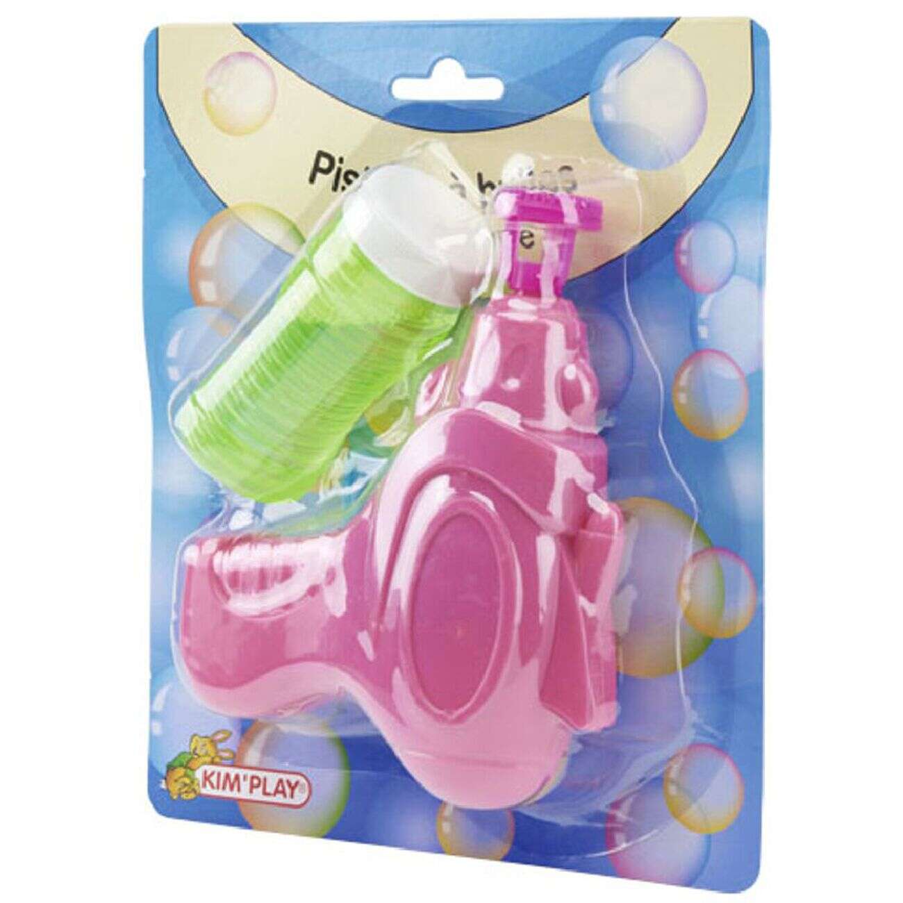 Pistolet à bulles + liquide