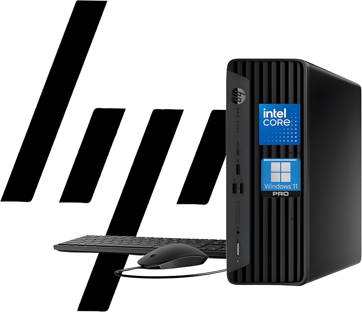 HP ProDesk 400 G9 SFF Business Desktop Computer  Intel CPU  32GB RAM  1TB PCle SSD  Dual 4K Display Support  USB-C  HDMl  RJ-45  Wi-Fi  Wired Keyboard & Mouse  Windows 11 Pro