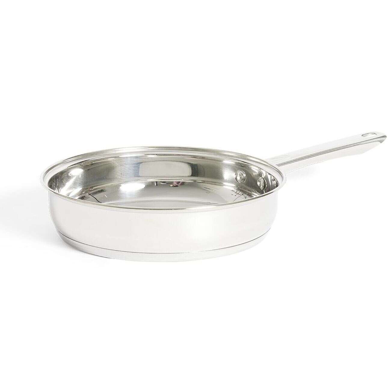 Poêle tous feux dont induction inox gris Ø24cm