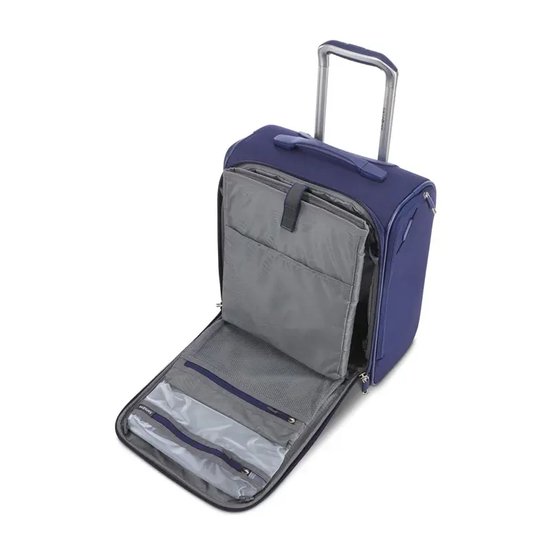 Iris Blue Ascentra Wheeled Underseater Softside Luggage | 8629-IDULF - SAMSONITE OUTLET