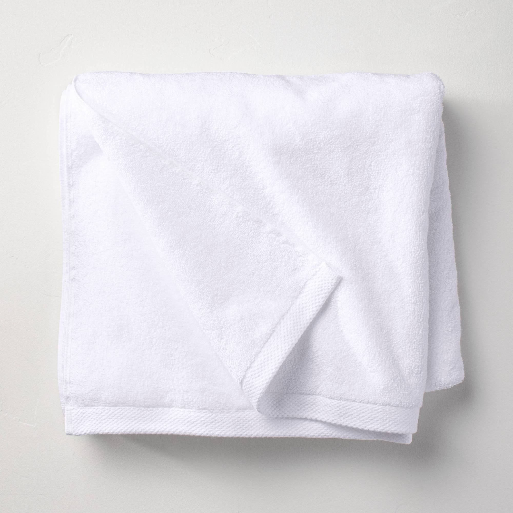 Organic Bath Towel White - Casaluna