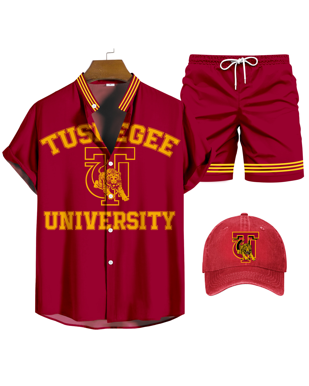 Ensemble trois pièces chemise Université de Tuskegee 076