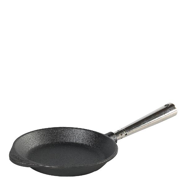 Støpejernspanne 18 cm
