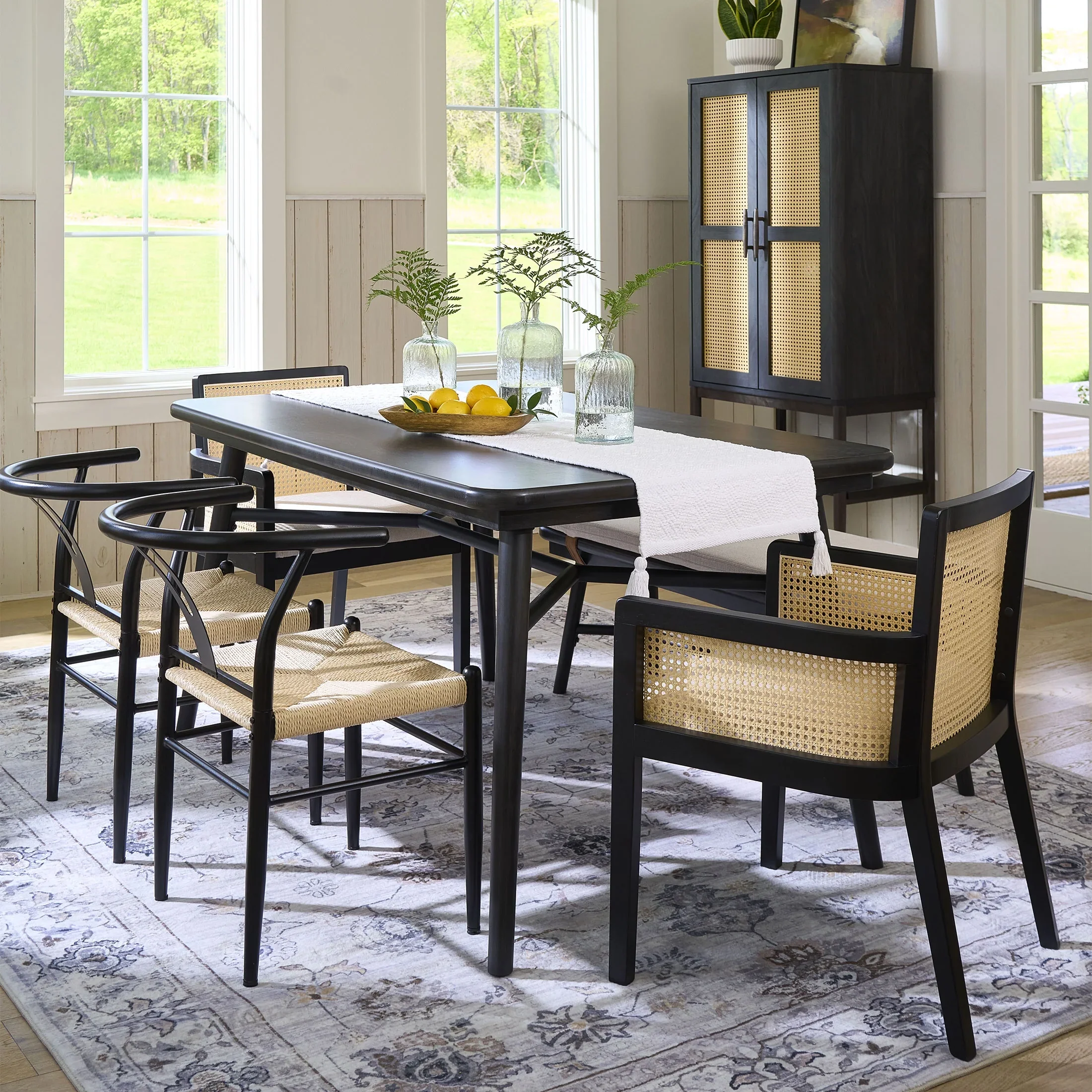 Better Homes & Gardens Springwood 59.5 Rectangle Dining Table, Natural Wood