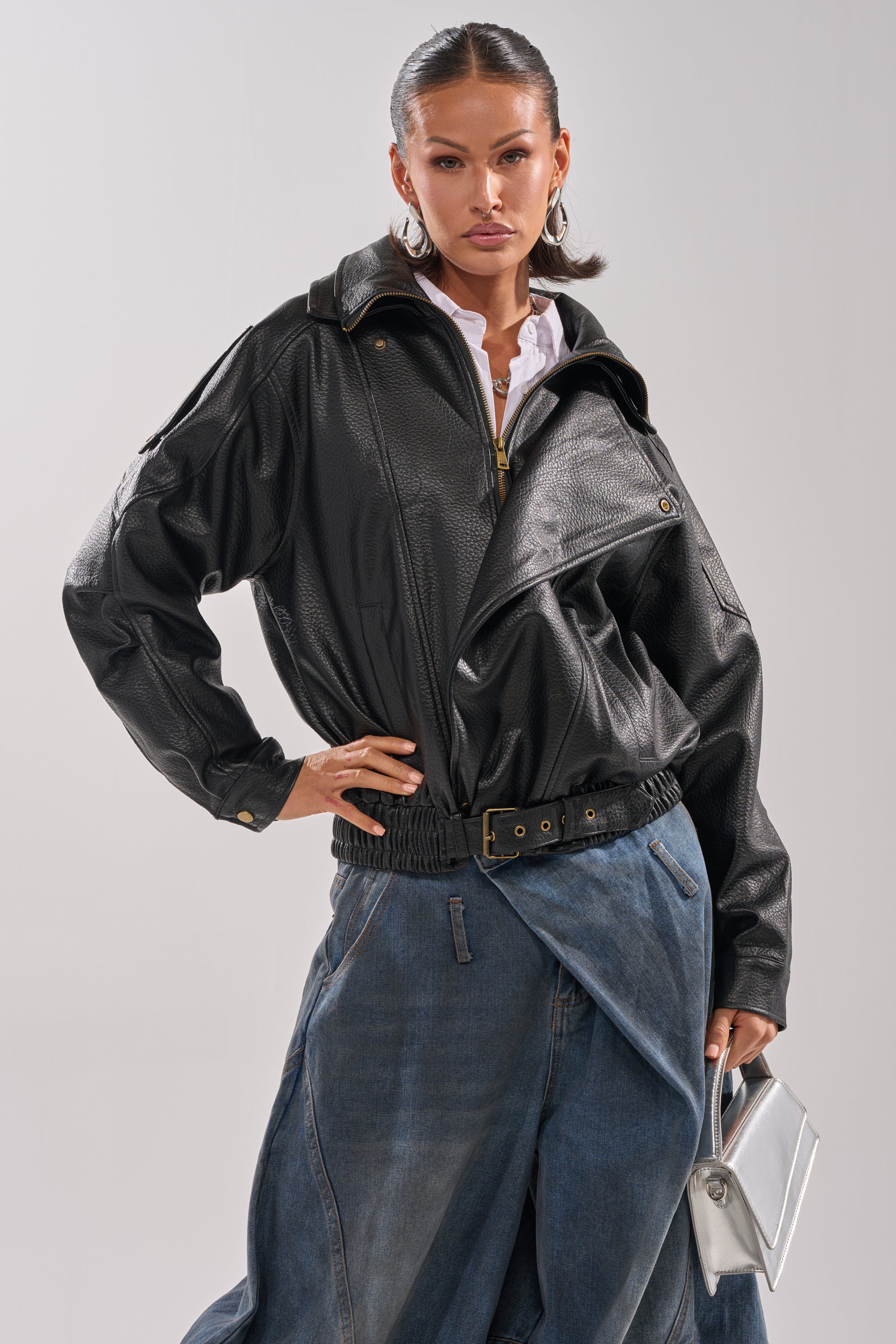 ERIKKA OVERSIZED MOTO - Akira Store