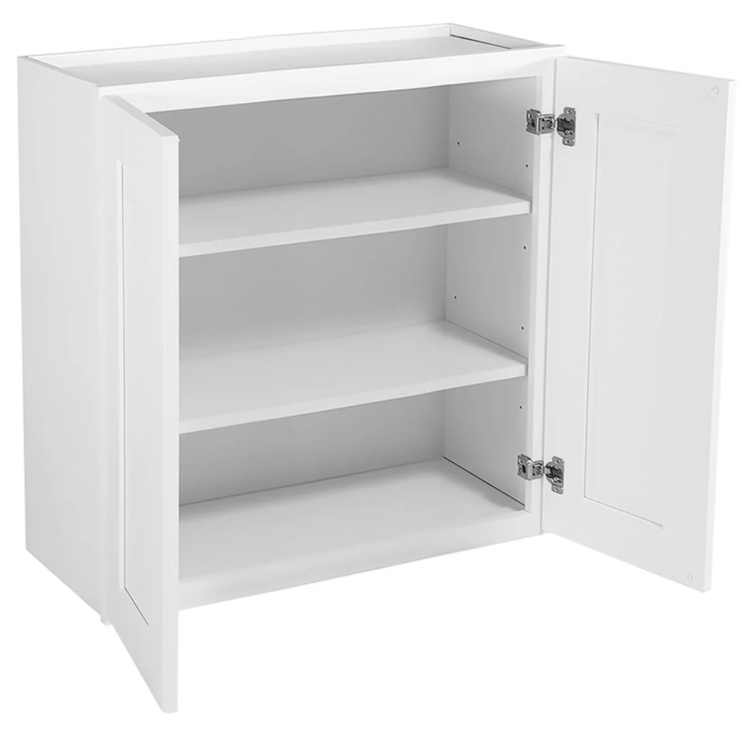 Brookings Ready to Assemble Shaker Wall Kitchen Cabinet (27" x 36" x 12"), Sherwin Williams? White(Sherwin Williams? White) - Image 5