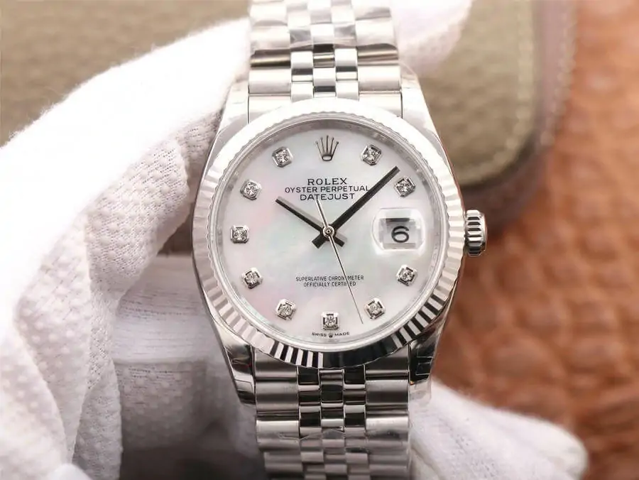Rolex Datejust M126234-0019 EW Factory Diamond-Set Bezel