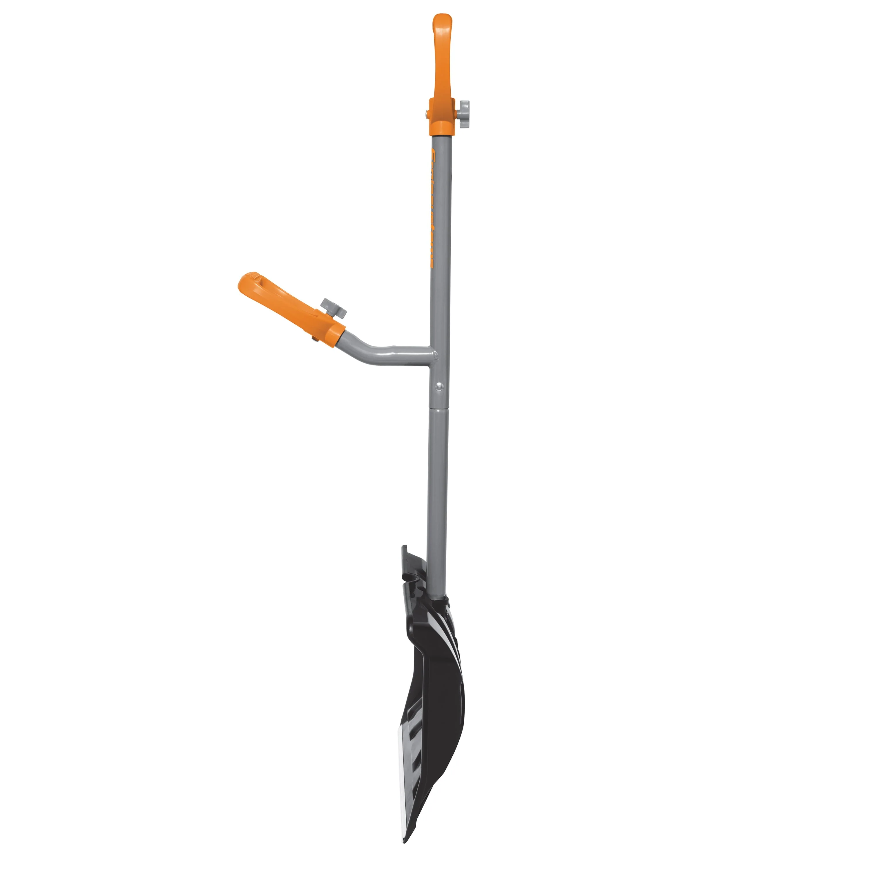 Ergie Systems 18" Impact Resistant Snow Shovel, 34 5" Steel Shaft Image 5