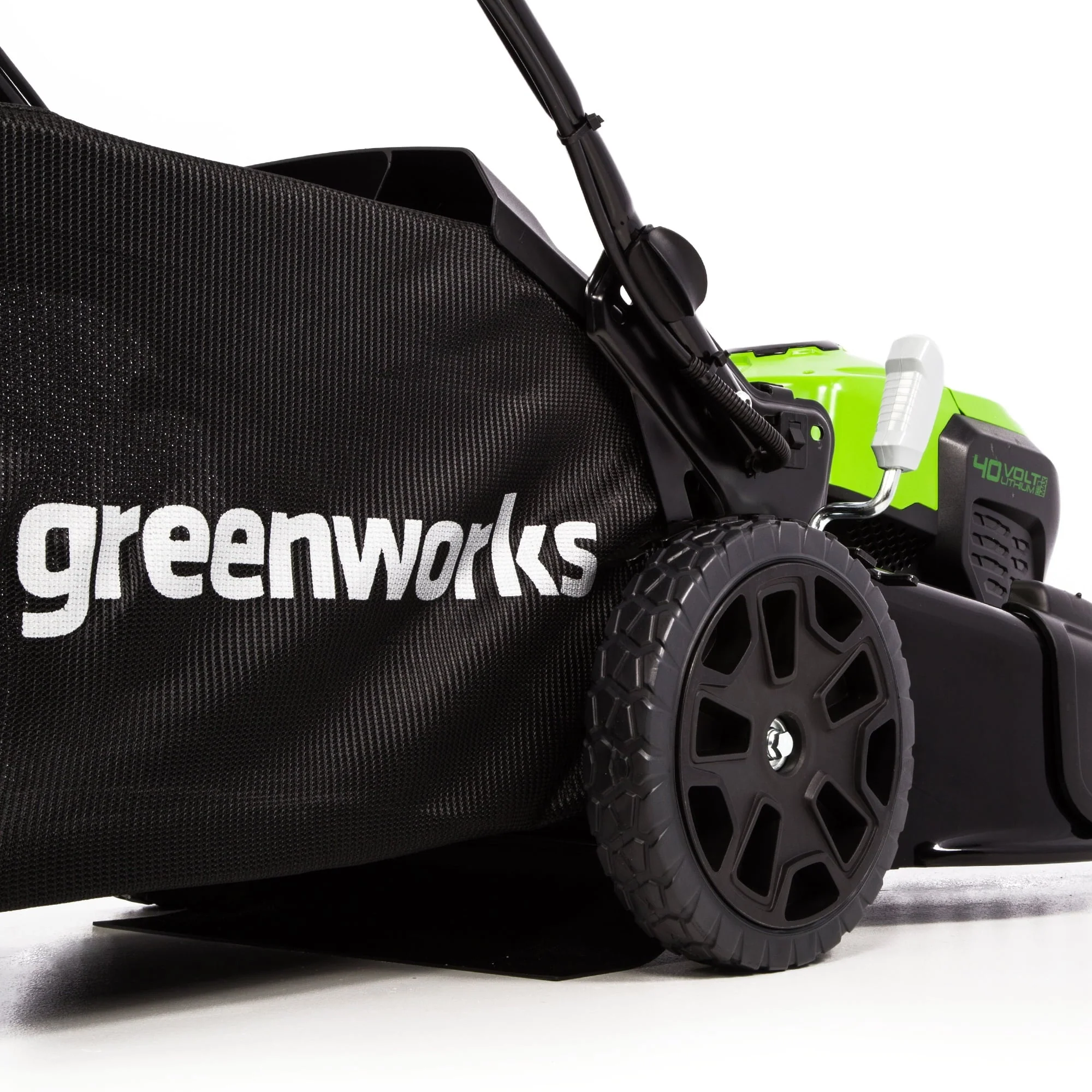 Greenworks 21" 40V Brushless Self Propelled Lawn Mower + 5 0 Ah Battery Charger Image 4