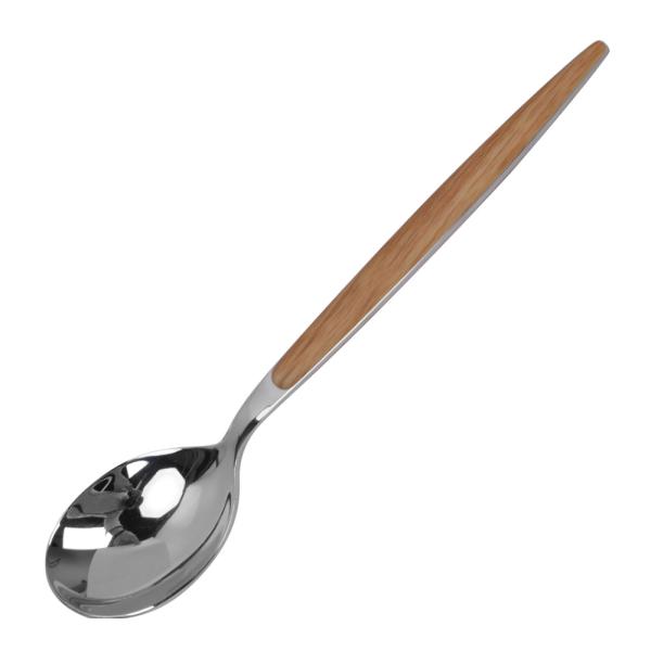 Eik teskje 14 cm natur/blank