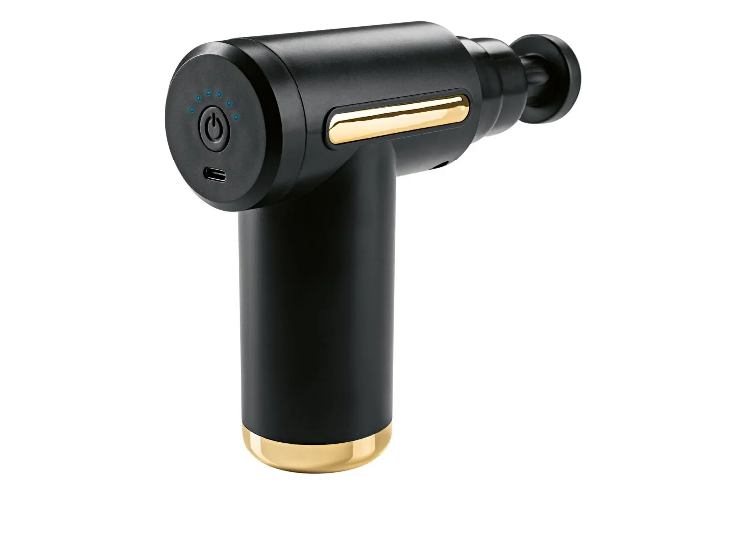 VitalMaxx Mini-pistolet de massage, 4 ttes, 6 vitesses