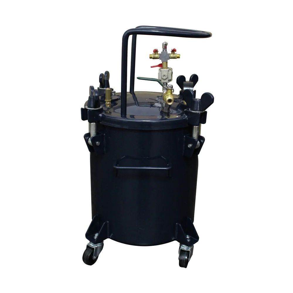 CAT-365C 5 Gallon 80 PSI Oil-Free Vertical Dolly Pressure Pot - Image 3