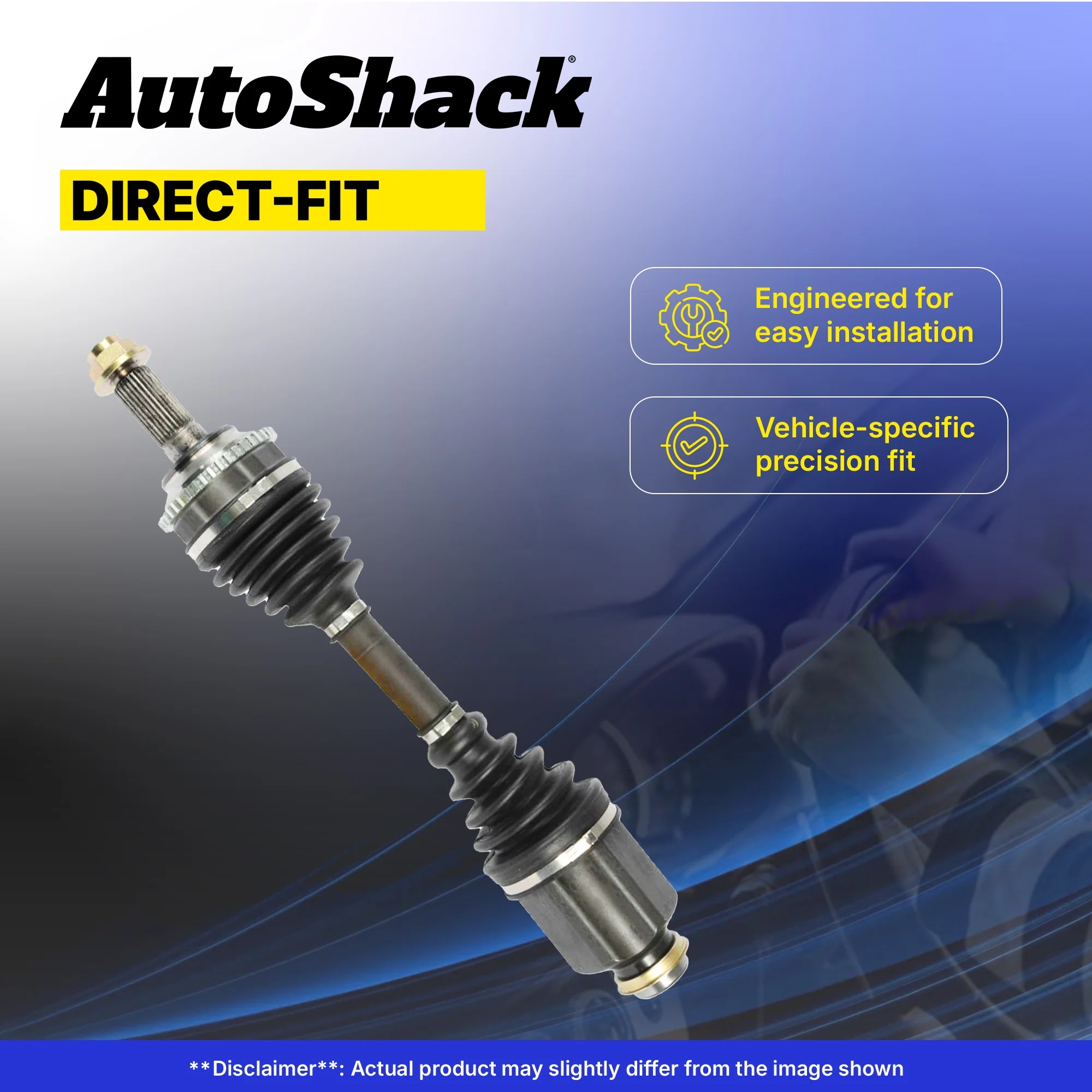 Front CV Axle Shafts | Replacement for 2007-2017 Jeep Compass 2007-2015 Jeep Patriot | 2-PC - Image 4