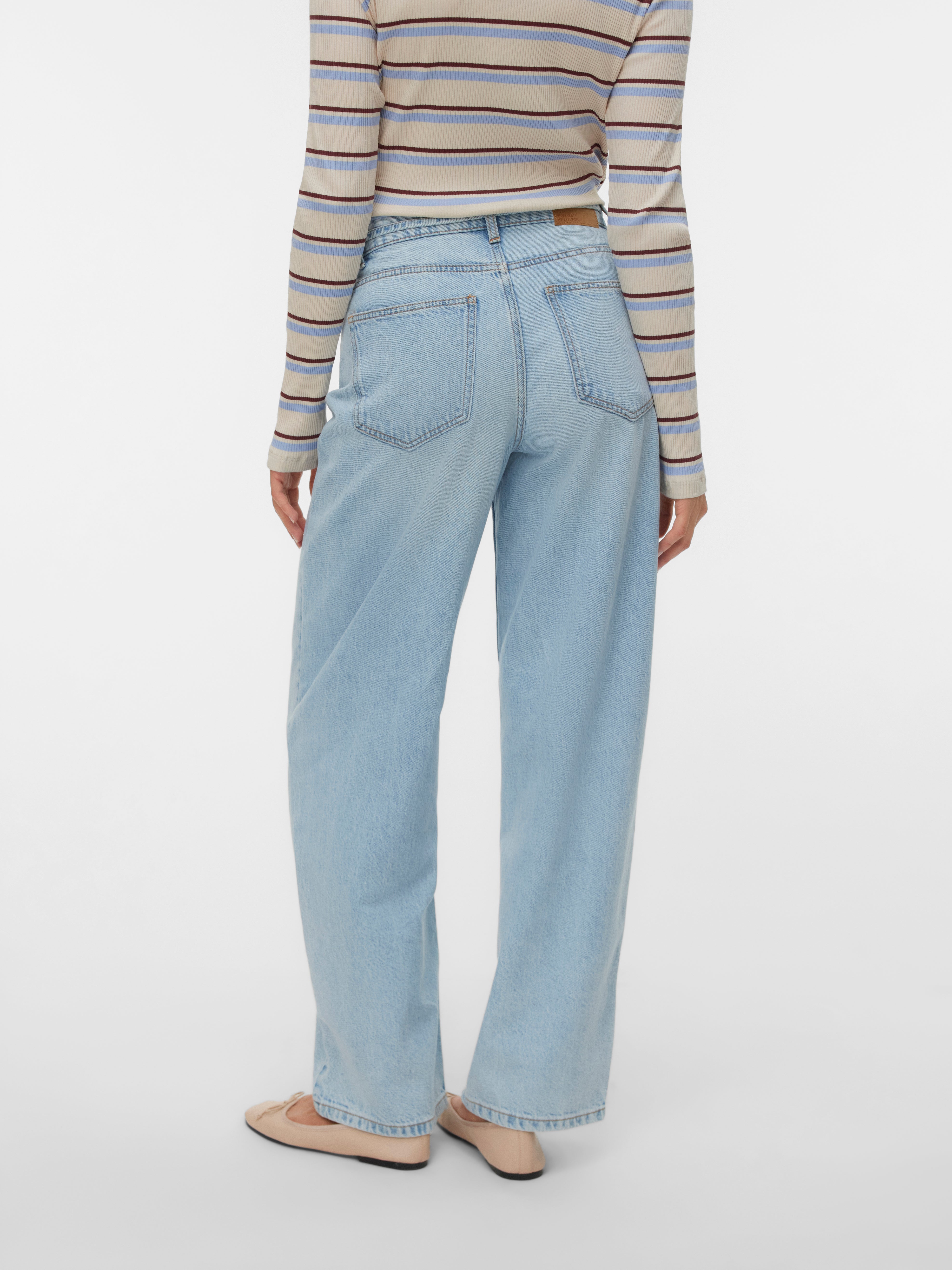 VERO MODA® VMESTELLE High rise Barrel Fit Jeans