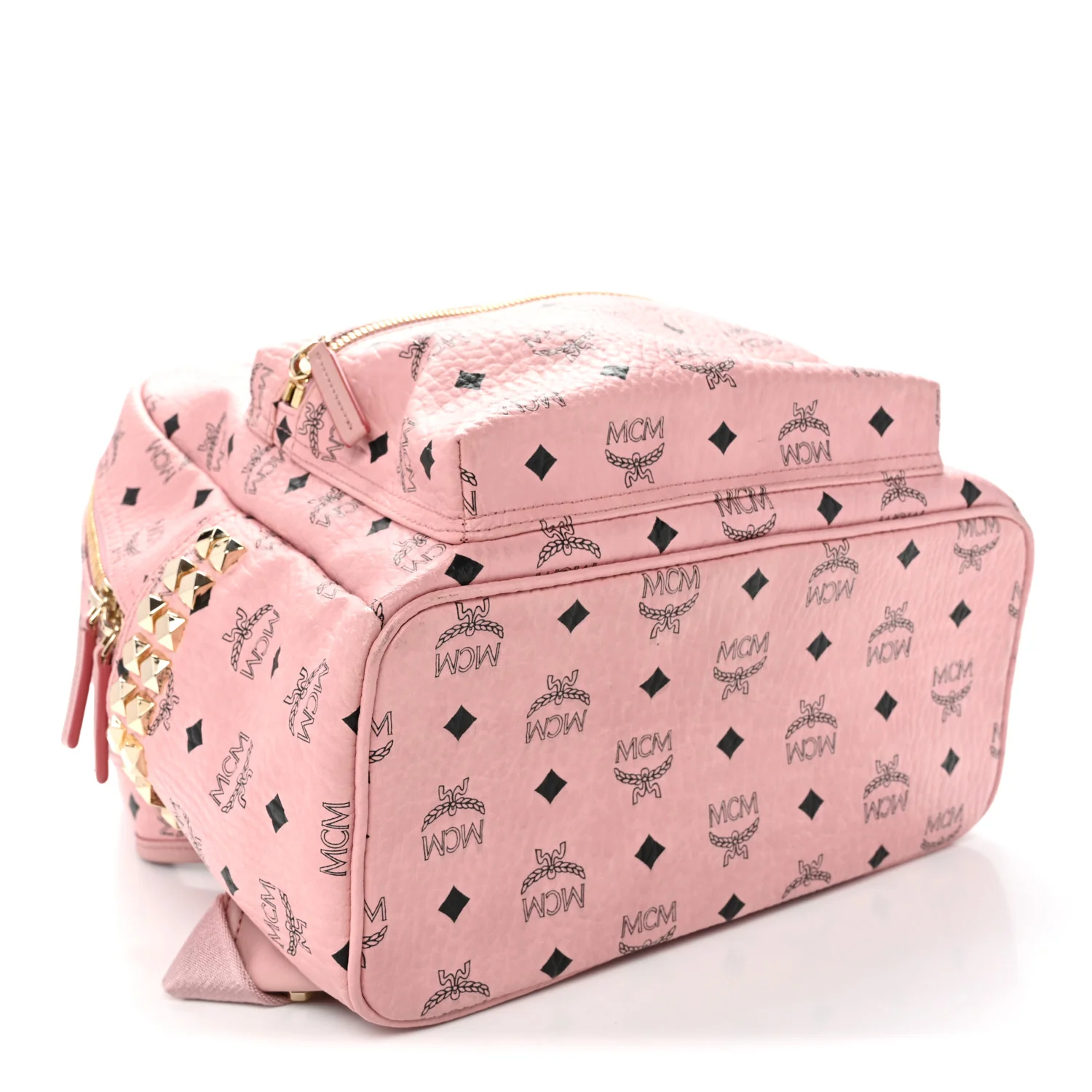 Visetos Small Side Stud Stark Backpack Soft Pink