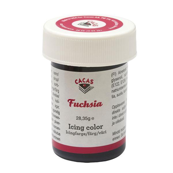 Icing-/konditorfarge fuchsia rød