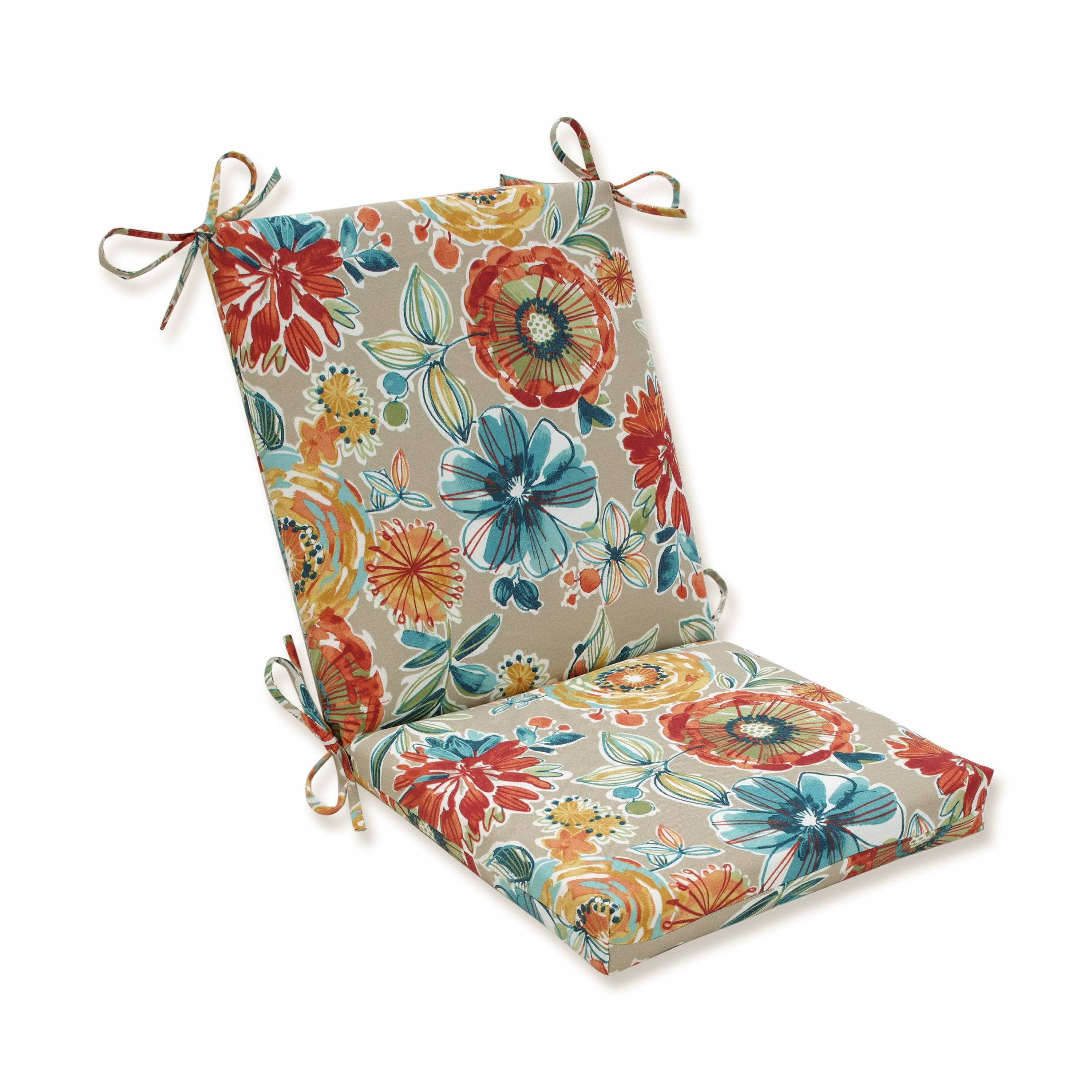 Pillow Perfect Colsen Sonoma Squared Corners Chair Cushion - Tan