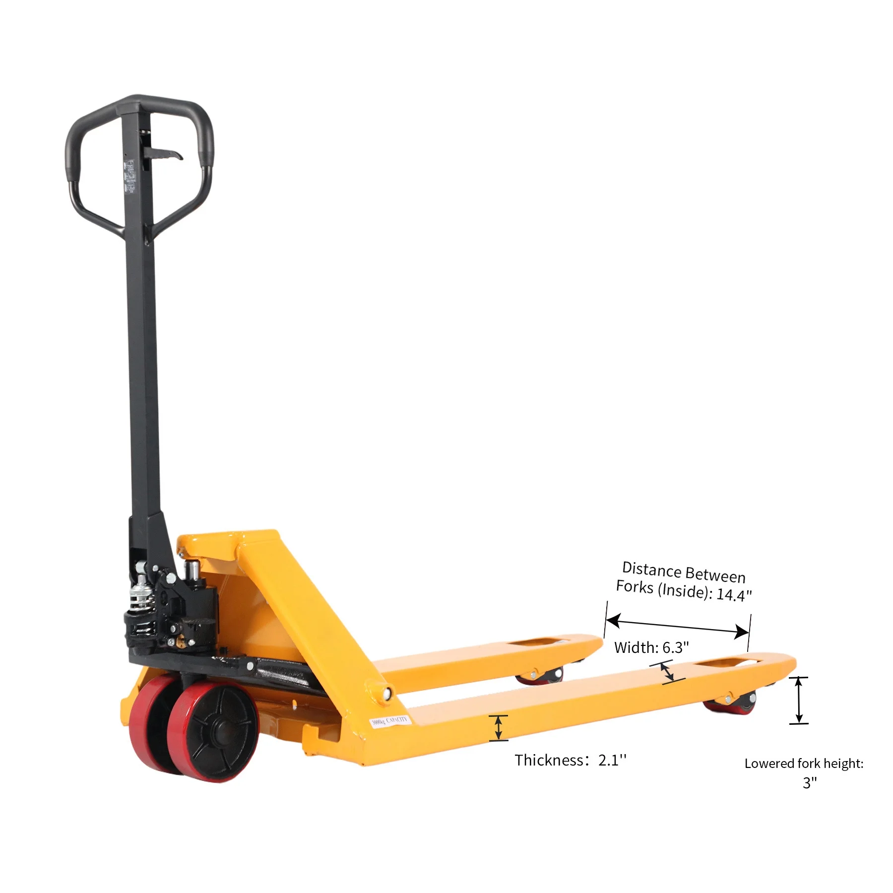 APOLLOLIFT Hydraulic Manual Pallet Jack Hand Pallet Truck 48