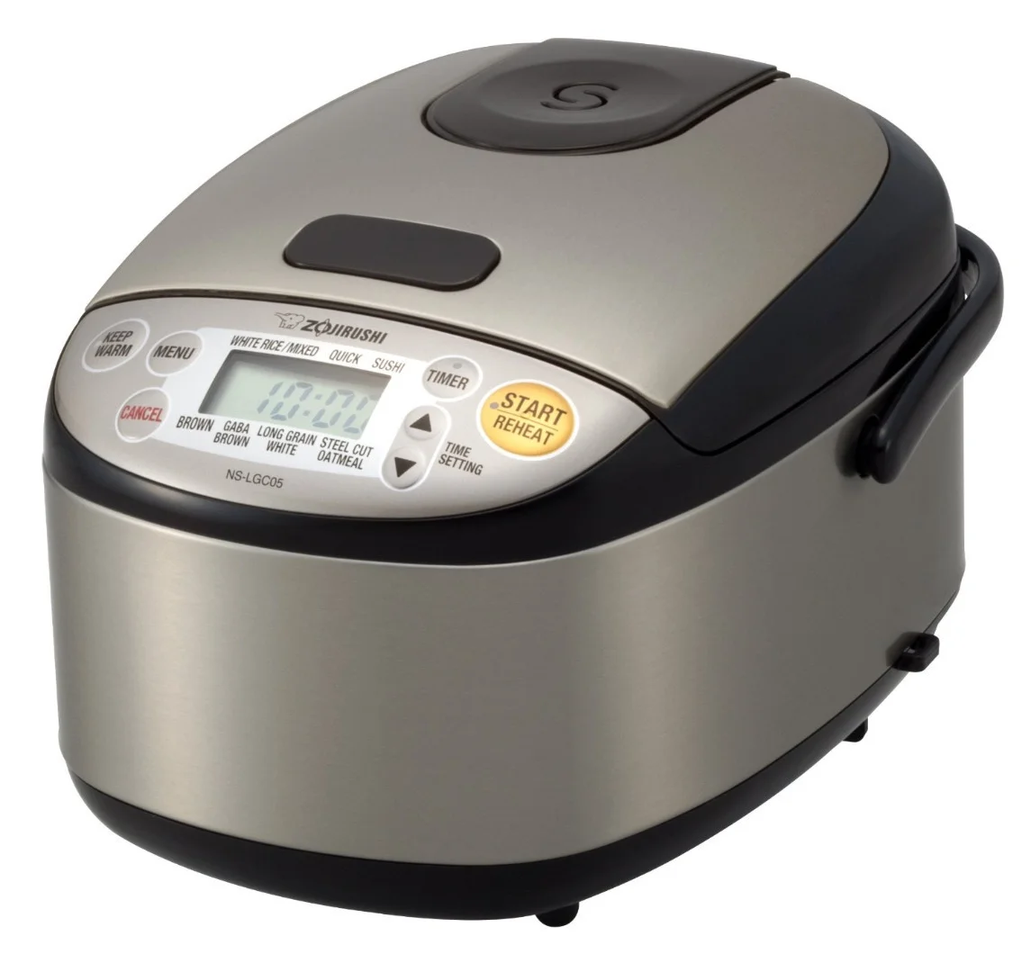 Zojirushi Micom Rice Cooker and Warmer (3 - Cup) with Cookbook and Accessories
