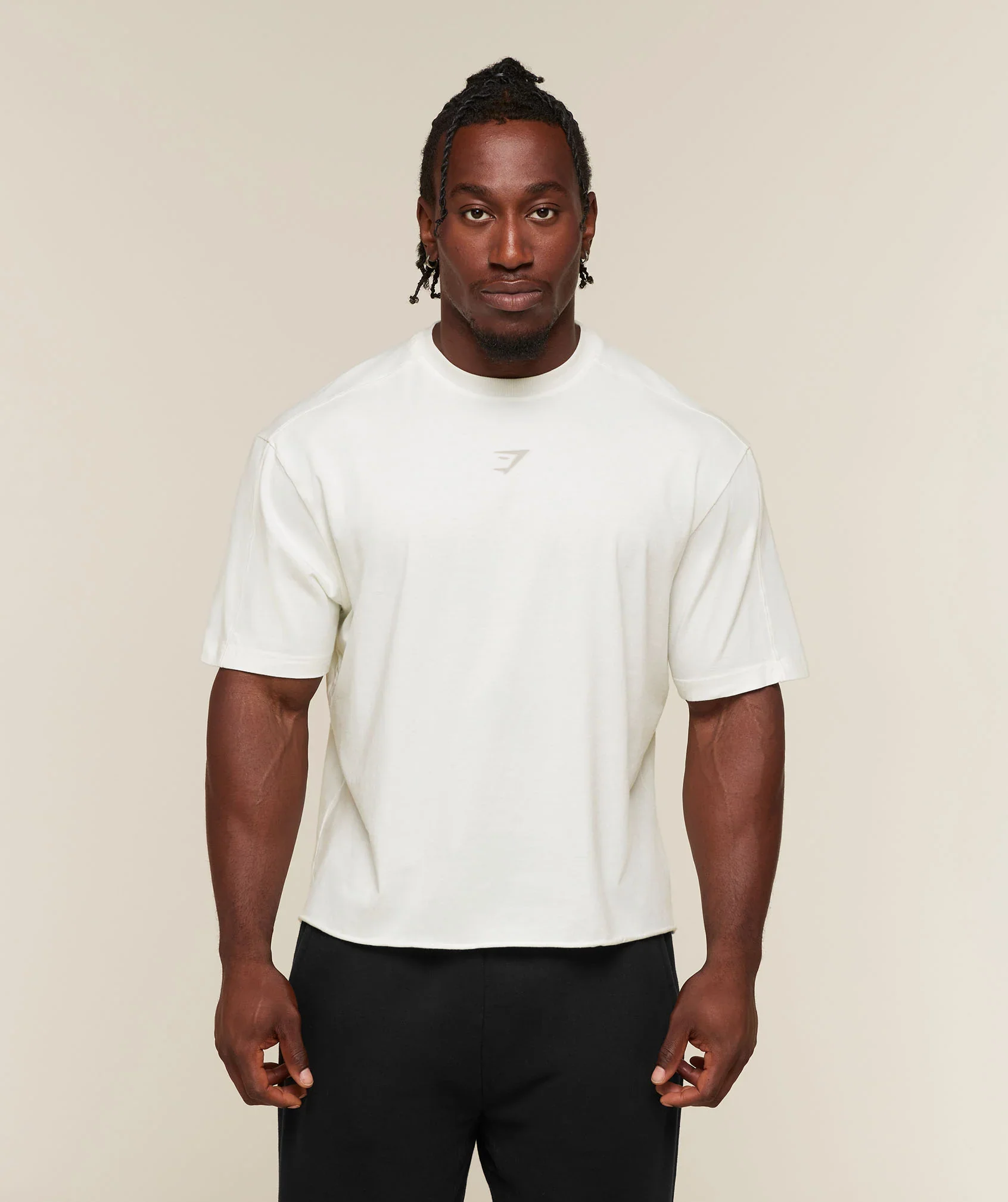 Power Washed Oversized T-Shirt - Soft White/Wash