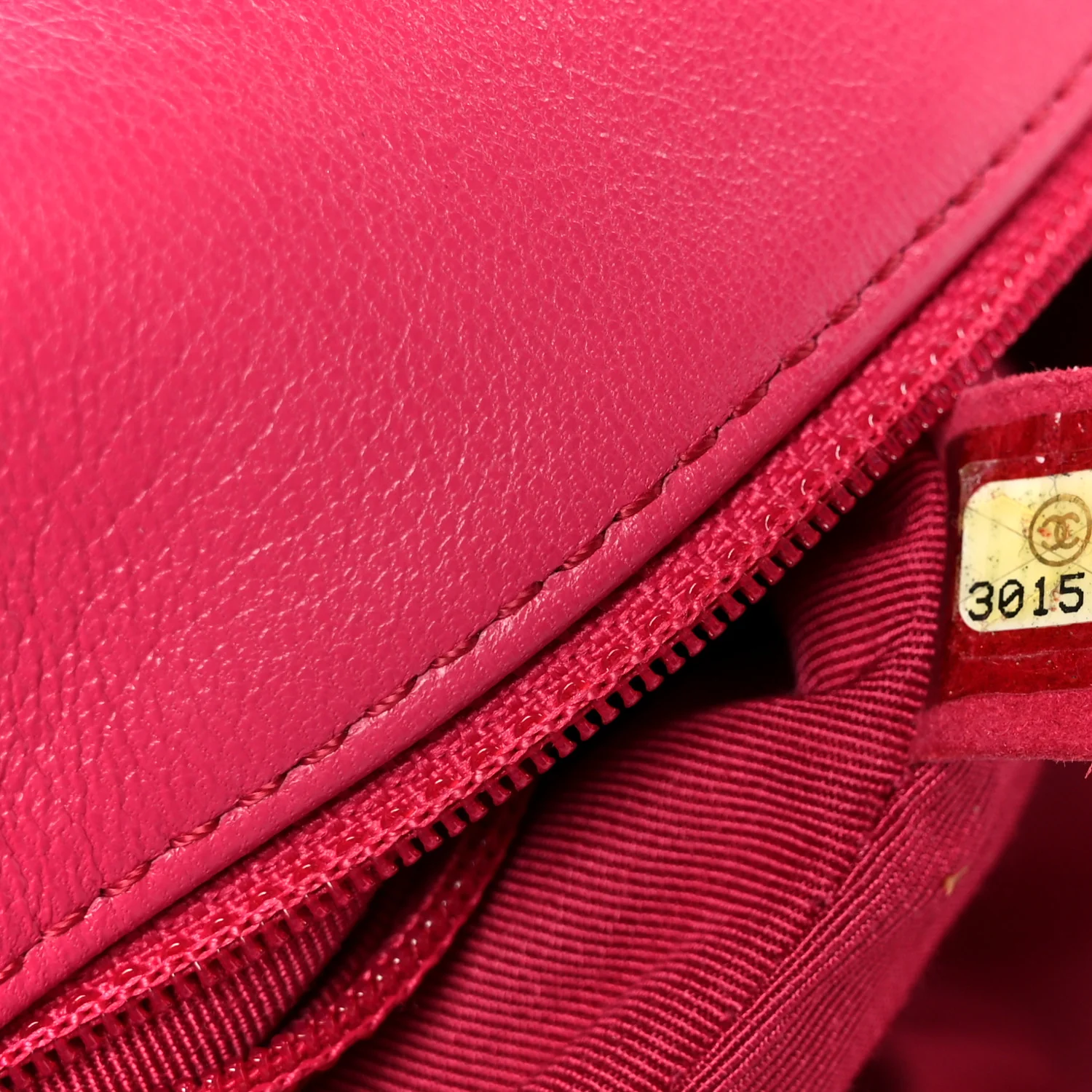Lambskin Quilted Medium Chanel 19 Flap Dark Pink