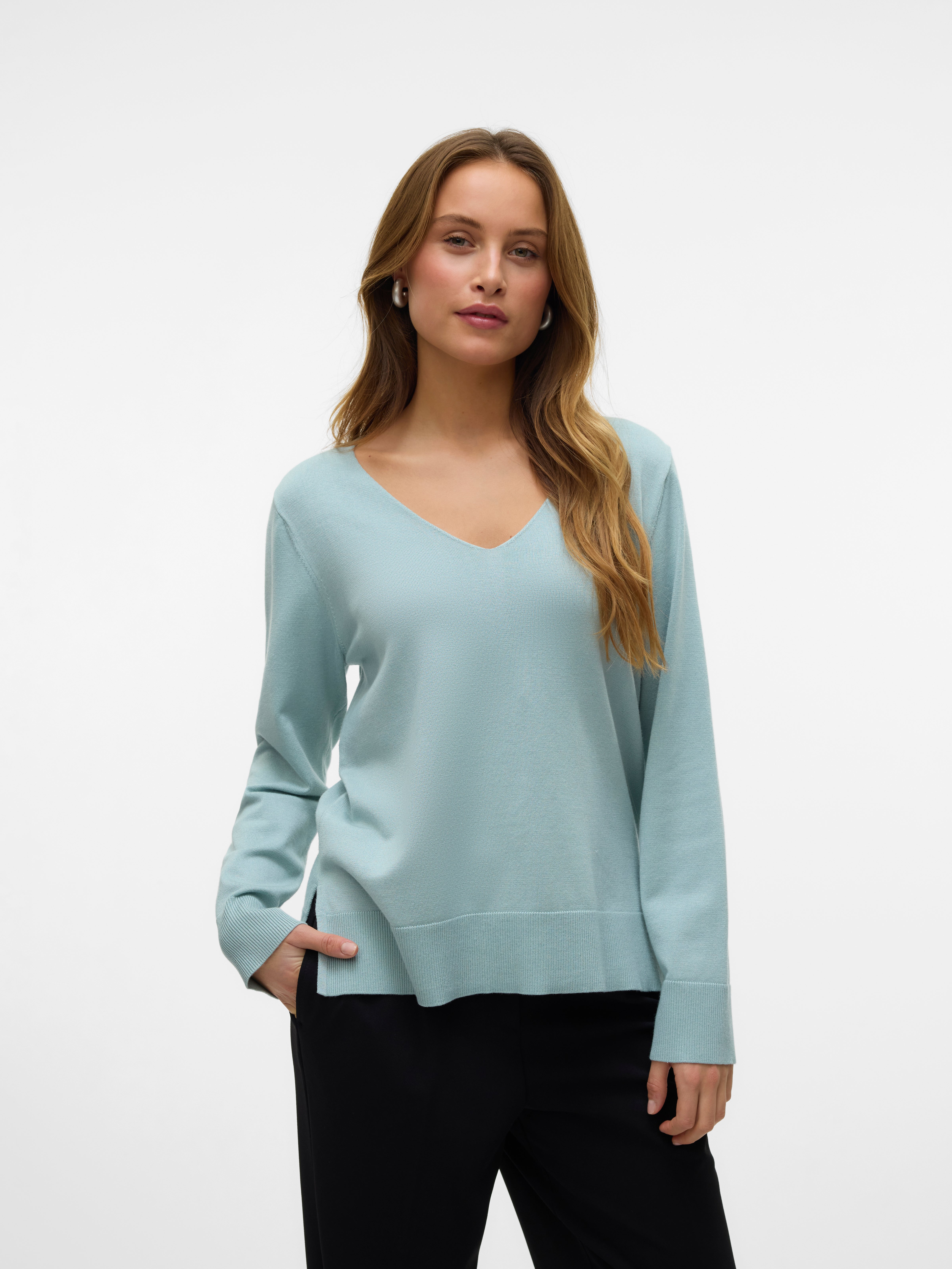 VERO MODA® VMSILJE Knitted pullover
