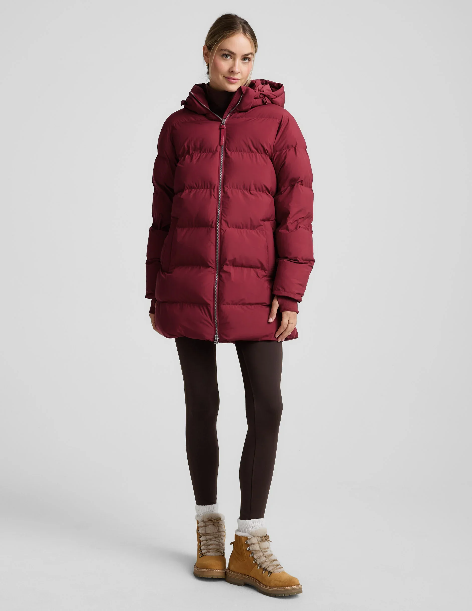 Warm Up Mid Length Puffer Jacket