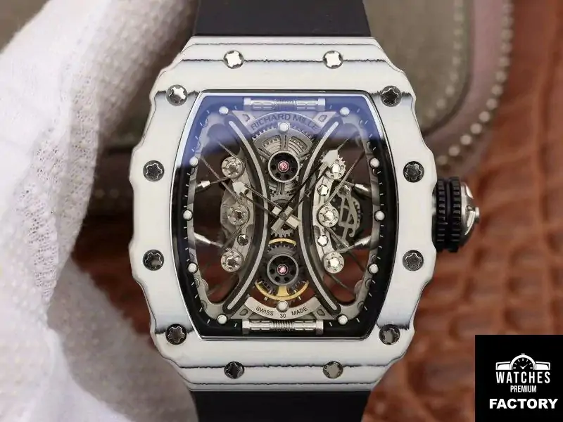 Richard Mille RM53-01 White Ceramic Case Skeleton Dial