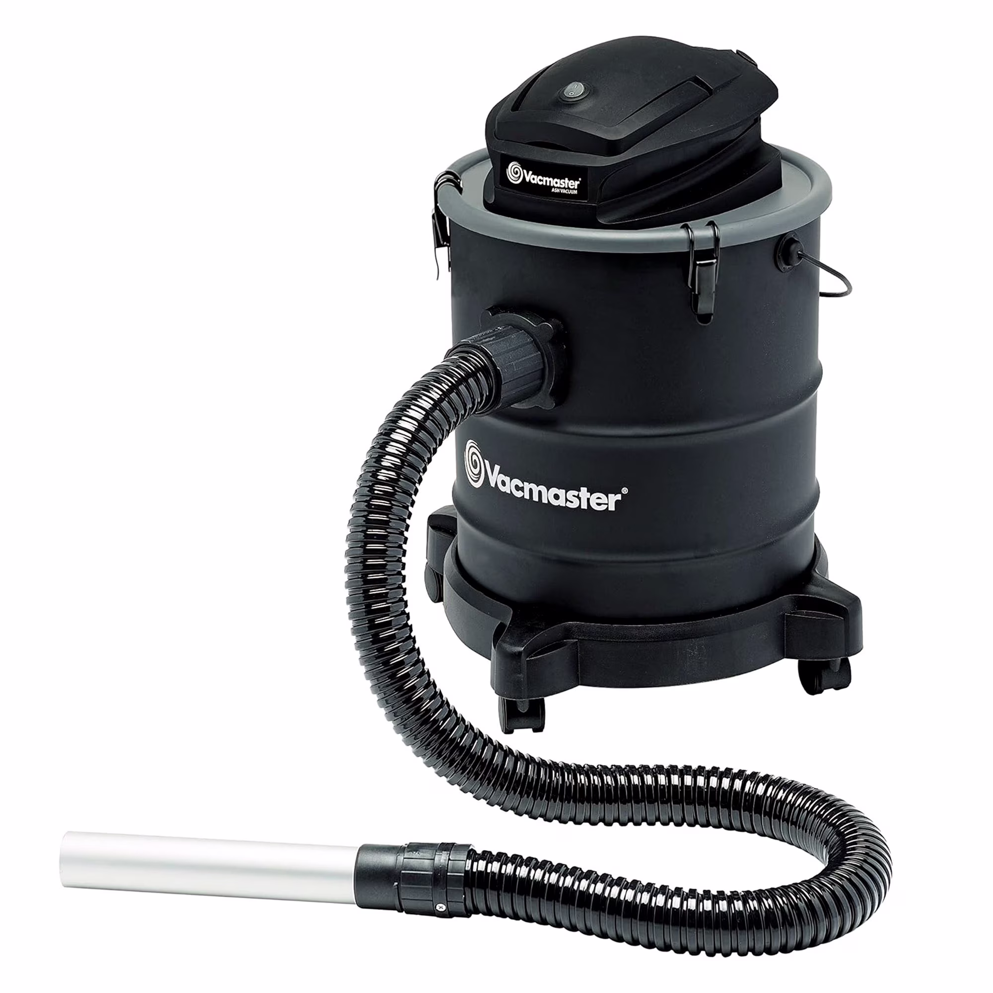 Vacmaster 6 Gal 120V Portable Corded Electric Ash Vacuum w/Wheels, Black