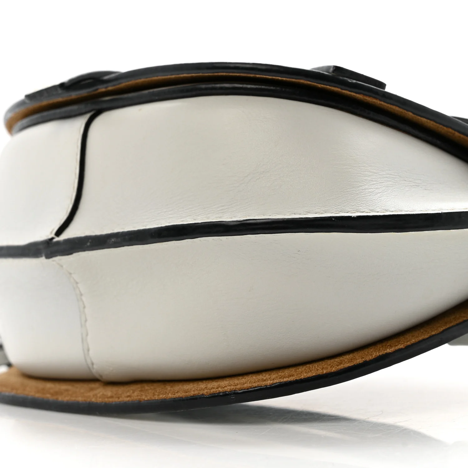Calfskin Mini Gate Belt Bag Kaolin