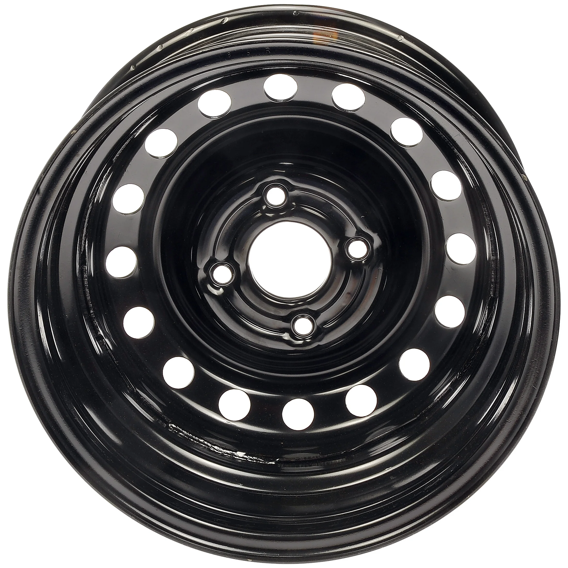 939-111 Steel 15" Wheel Rim 15 x 6-inch 4-Lug Black, for Specific Nissan Models - Image 3