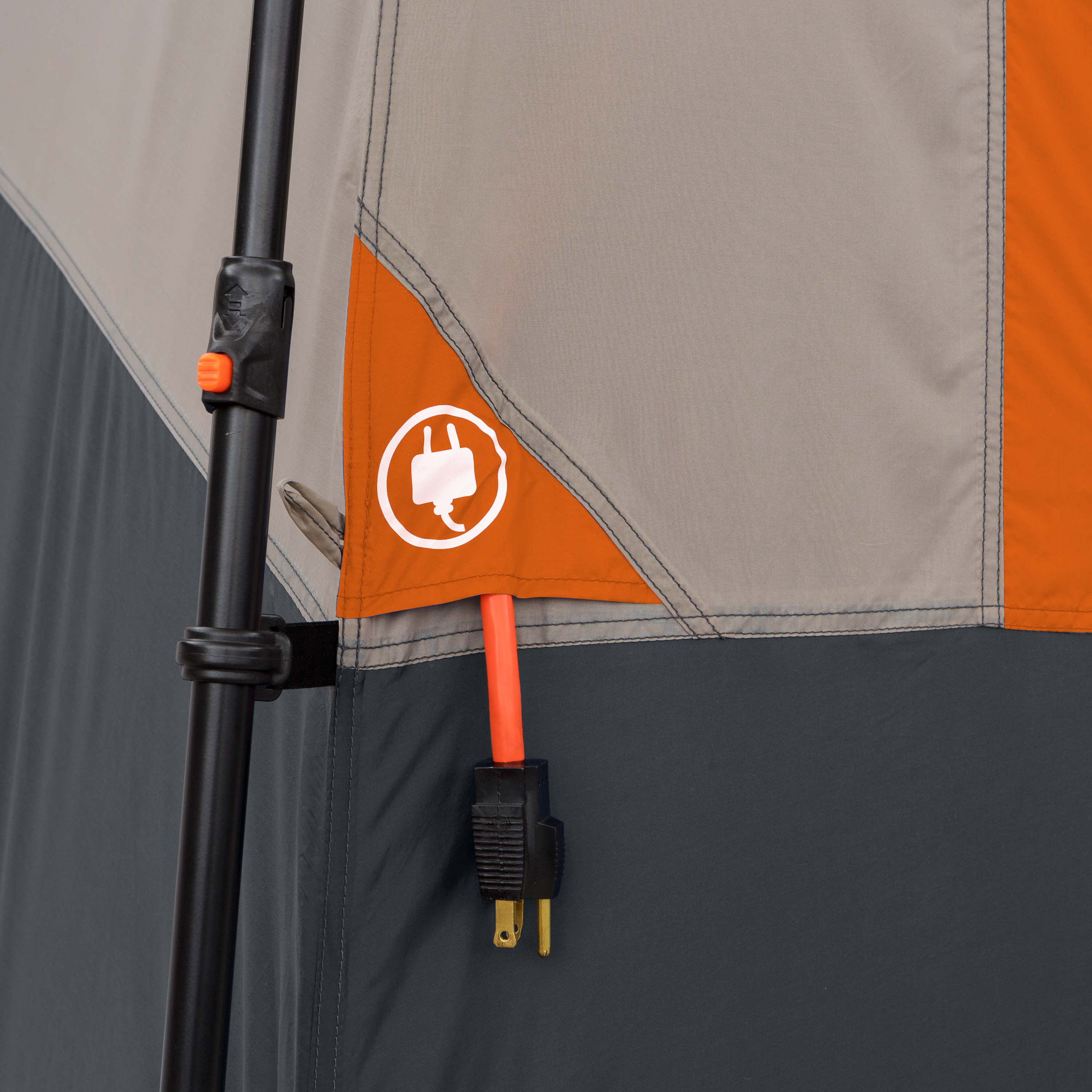10-Person Instant Cabin Tent 2-Room Family Camping Tent with Rainfly - Image 7