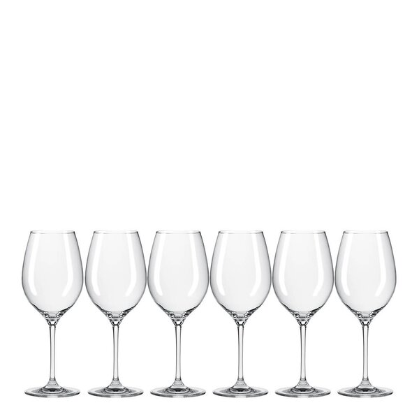 Sontell hvitvinsglass universal 47 cl 6 stk klar