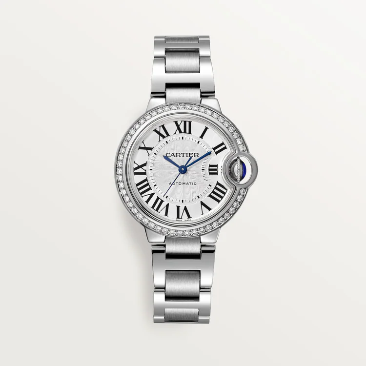 [Super Clone]BALLON BLEU Diamond Watch 33mm