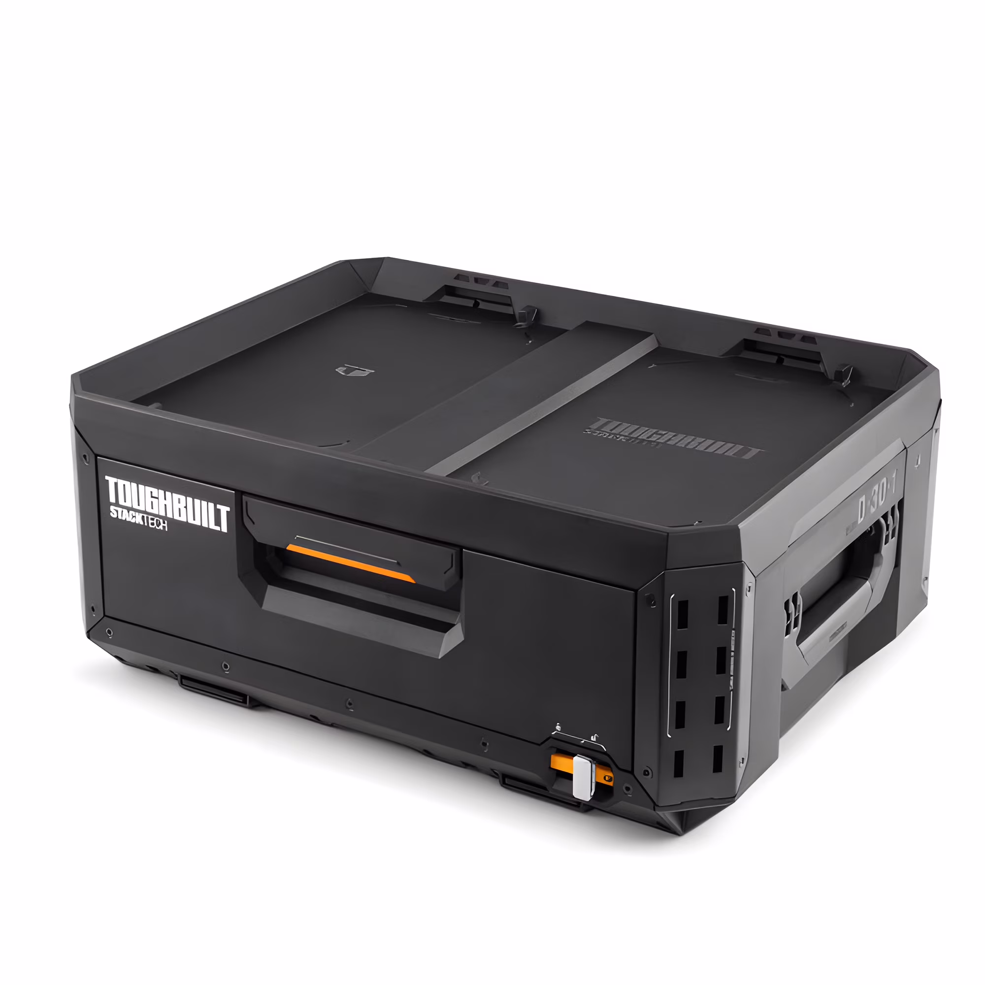 ToughBuilt StackTech 1 Drawer Toolbox, Heavy-Duty Stackable Tools Storage, 50 lb Capacity