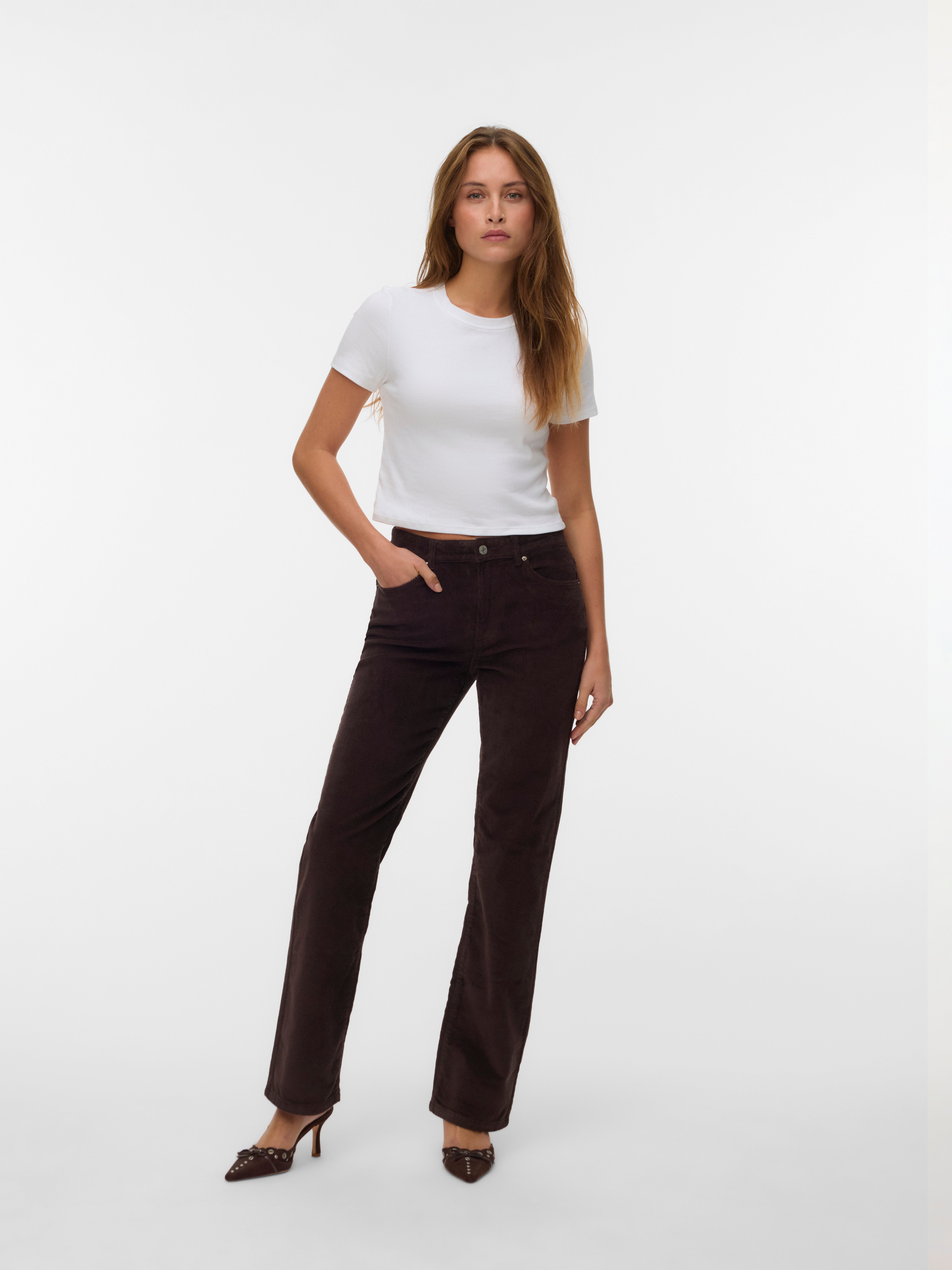 VERO MODA® VMMELISA Mid rise Trousers